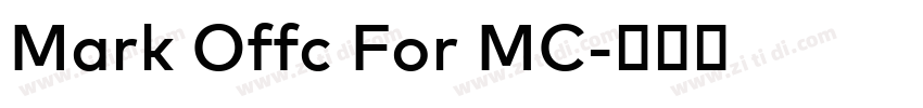Mark Offc For MC字体转换 Mark Offc For MC字体转换